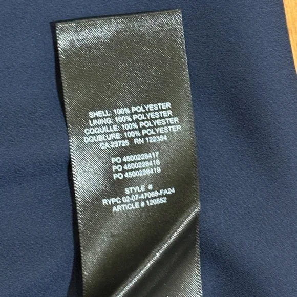 Aritzia Navy Mini Skirt - Picture 6 of 8